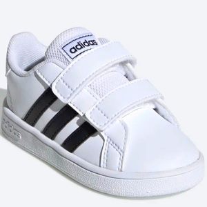 Adidas Grand Court toddler sneakers in size 9. Brand new. Only tried on. No box.